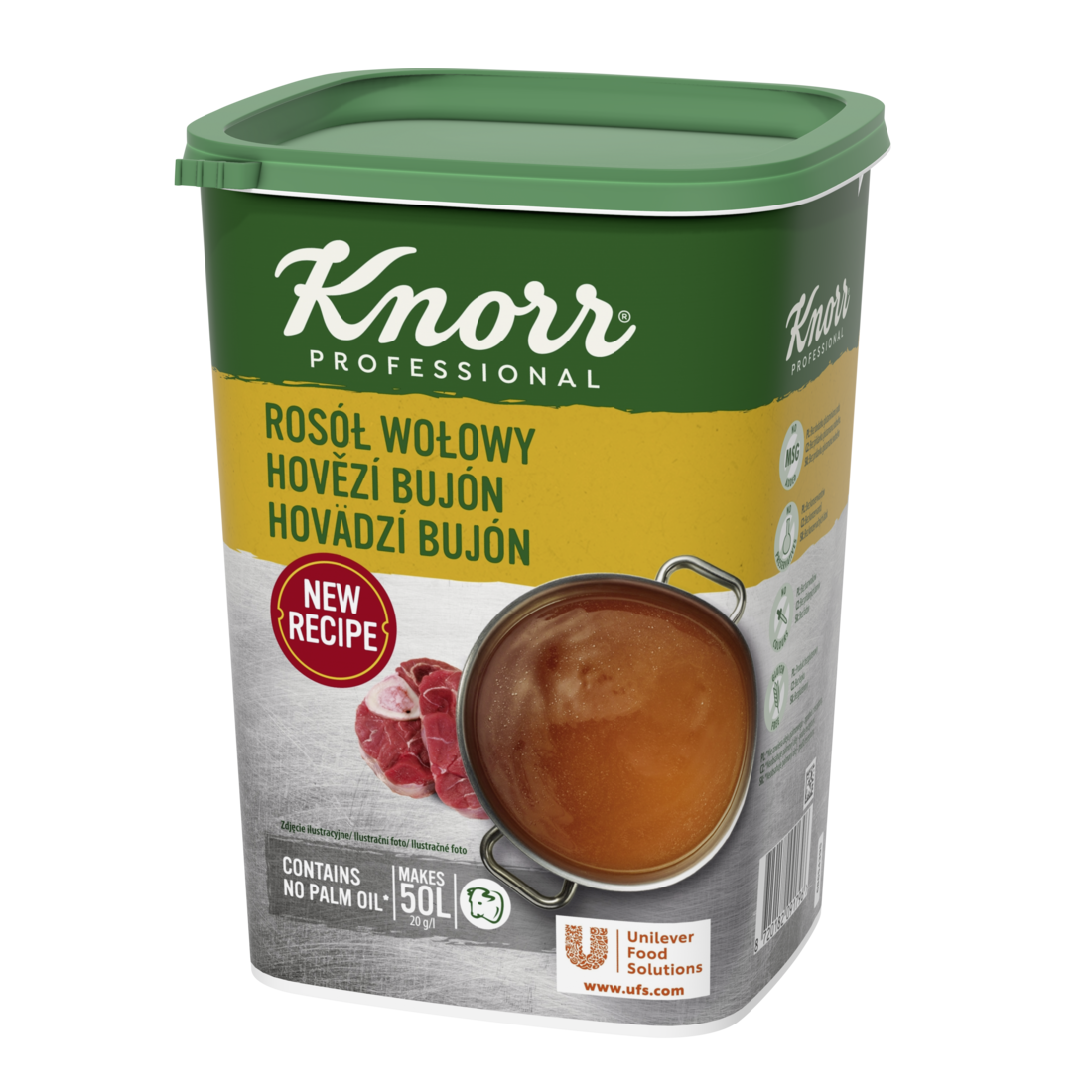 KNORR Professional Hovädzí bujón 1 kg